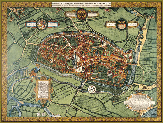 Corputius Plan of Duisburg